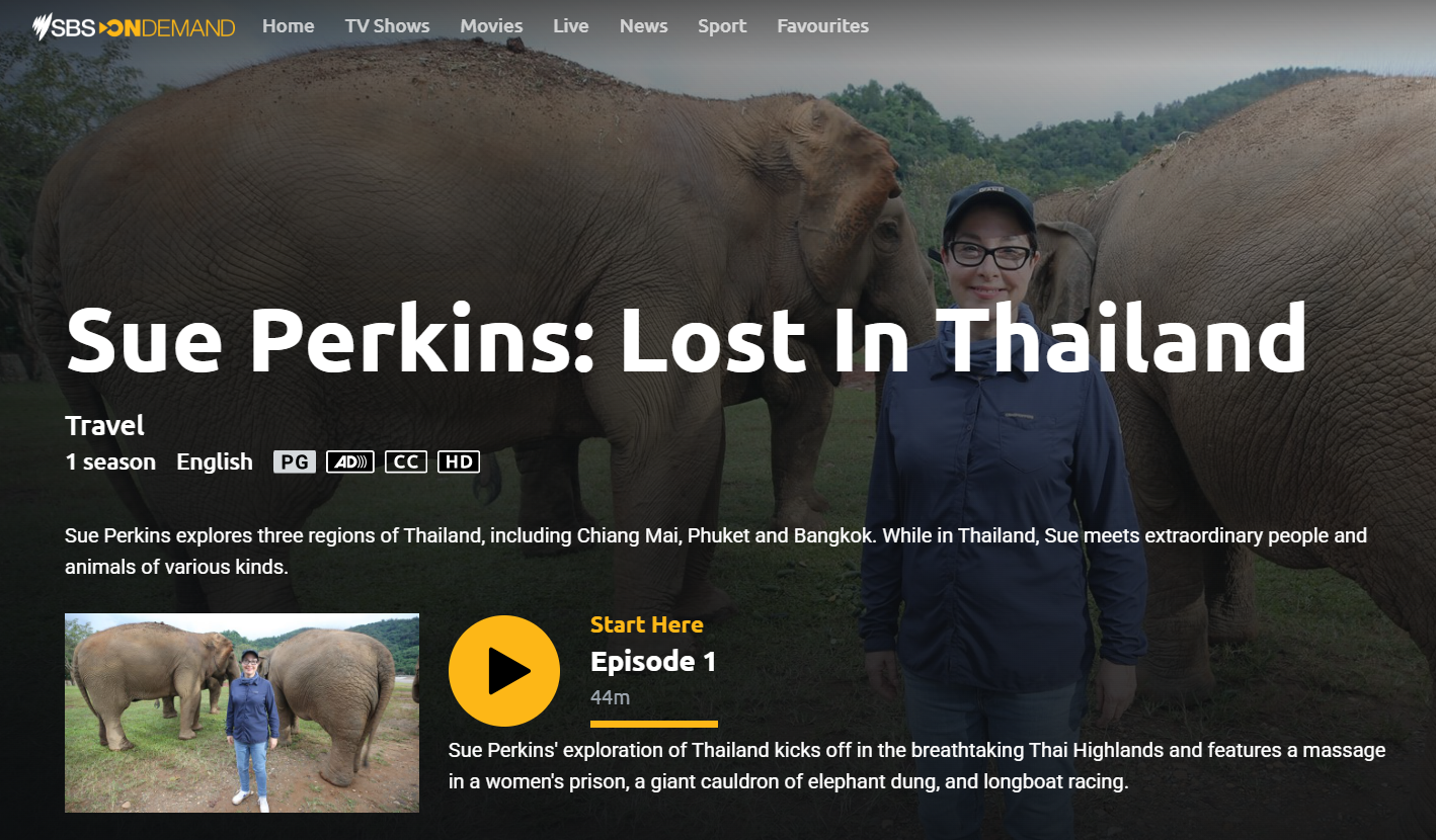 Sue Perkins: Lost In Thailand